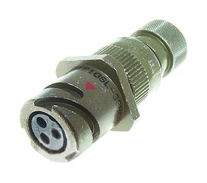 Itt Cannon Ca3101E10Sl-3Sbf127A232 Circular Connector, Rcpt, 10Sl-3, Cable