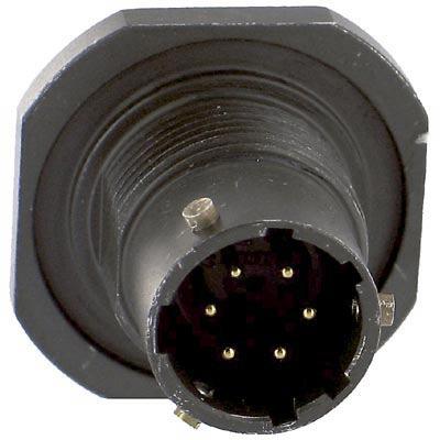 Itt Cannon Kpt07A10-6Pew Circular Connector, Rcpt, 10-6, Jam Nut