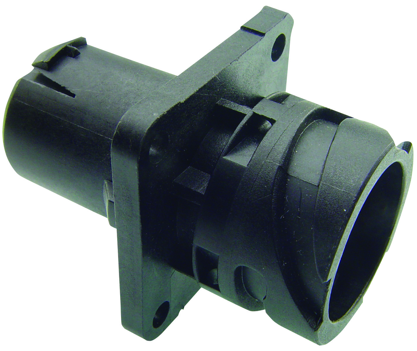 Itt Cannon 121583-0006 Circular Connector, Rcpt, 4Pos, Flange