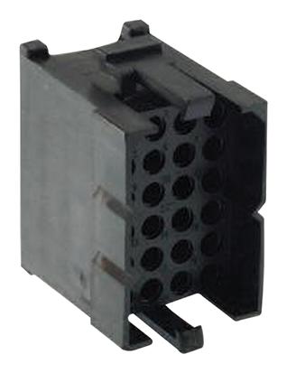 Itt Cannon 192923-5950 Connector Housing, Plug, 24Pos, Nylon