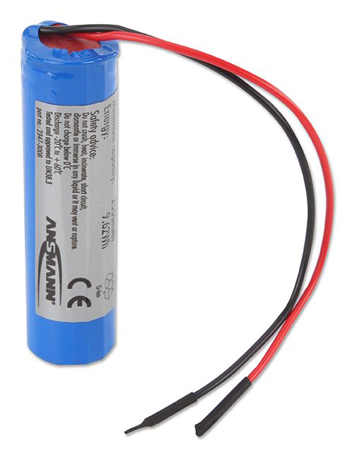 Ansmann 2347-3008 Battery,li-Ion,2.6Ah,3.6V