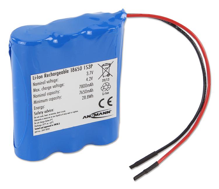 Ansmann 2447-3034 Battery,li-Ion,7.8Ah,3.7V