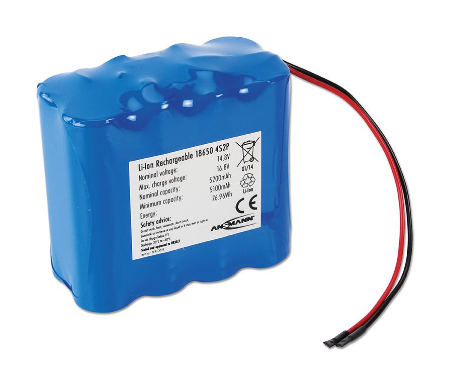 Ansmann 2447-3035 Battery,li-Ion,5.2Ah,14.4V