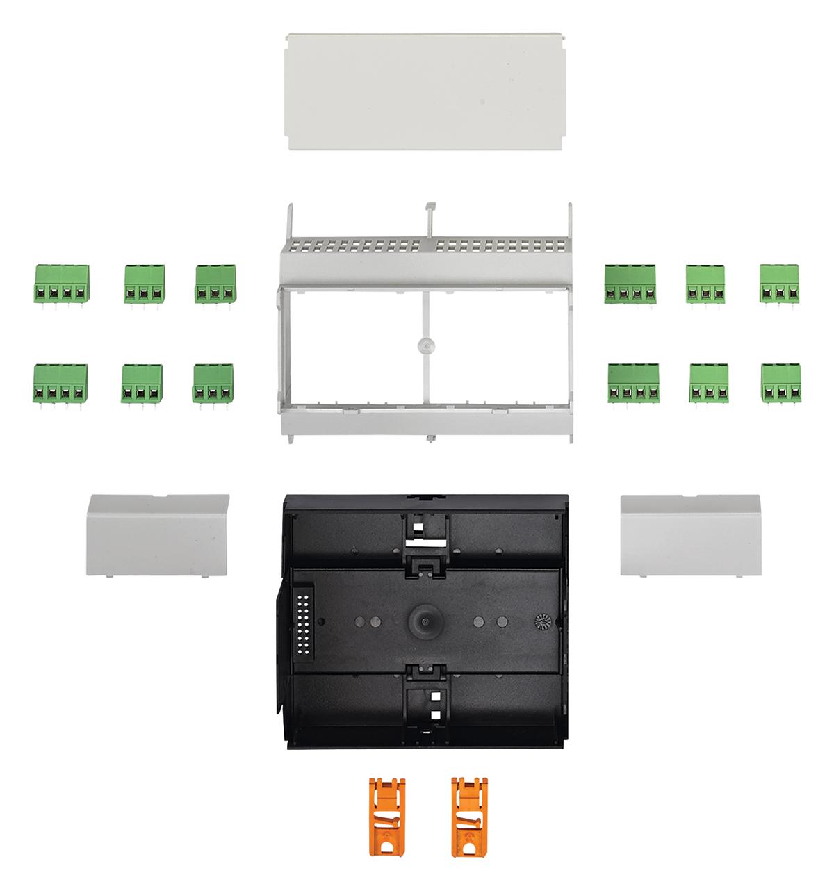 Phoenix Contact 2202525 Electronic Housing, Din Rail, Pc, Grey