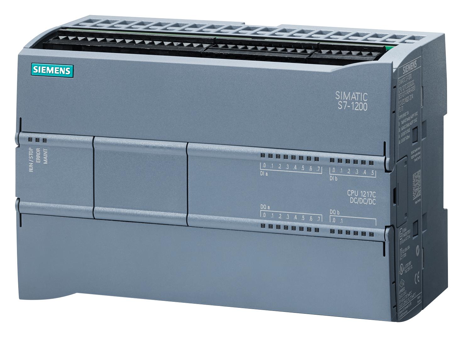 Siemens 6Es7217-1Ag40-0Xb0 Cpu, 2 I/o Analog, 14 I/10 O Digital