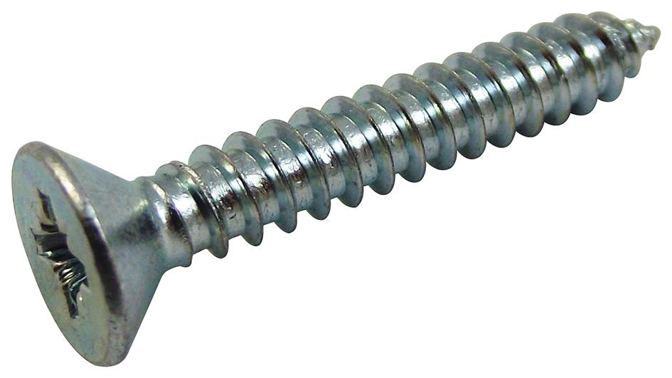 Tr Fastenings N4 0.500 Krstabb200 Screw, Countersunk, M2.9, 12.7Mm, Pk200