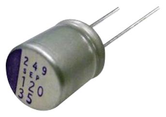 Panasonic 80Sxe56M Cap, 56Uf, 80V, Alu Elec, Polymer