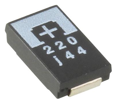 Panasonic 2R5Tae220M Cap, 220Îf, 2.5V, 20%