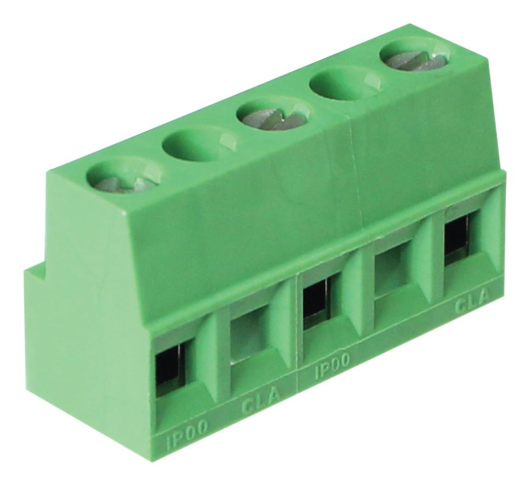 Camdenboss Ctb0202/3 Terminal Block, Wire To Brd, 3Pos, 12Awg