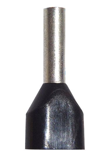 Ettinger 018.82.150 Terminal, Wire Ferrule, Black