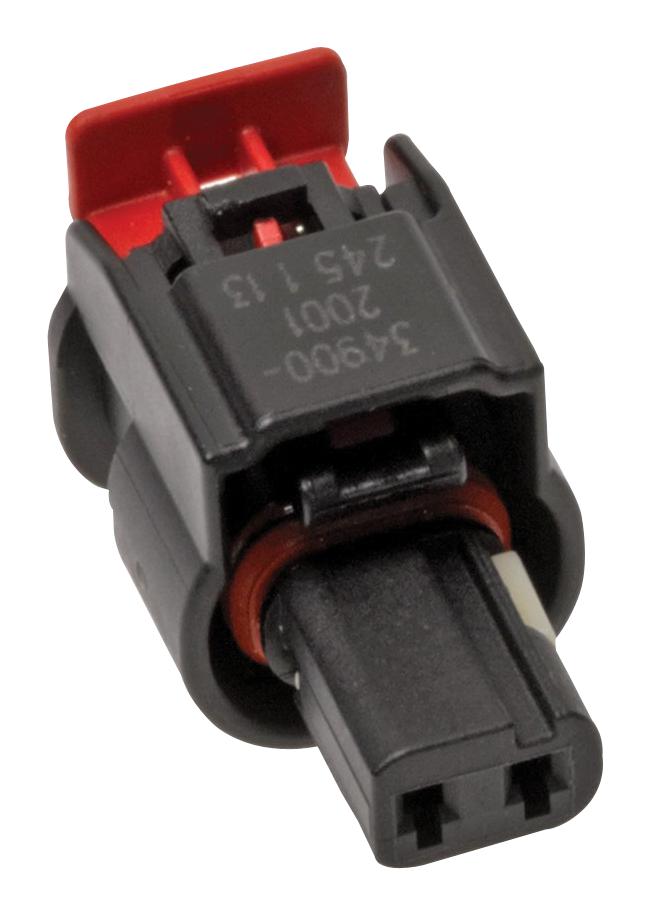 Molex 34900-2121 Automotive Conn Housing, Rcpt, 2Ways