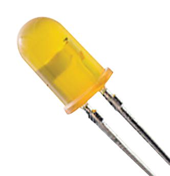 Broadcom Hlmp-Wl02 Led, 5Mm, Amber, 35Mcd, 590Nm