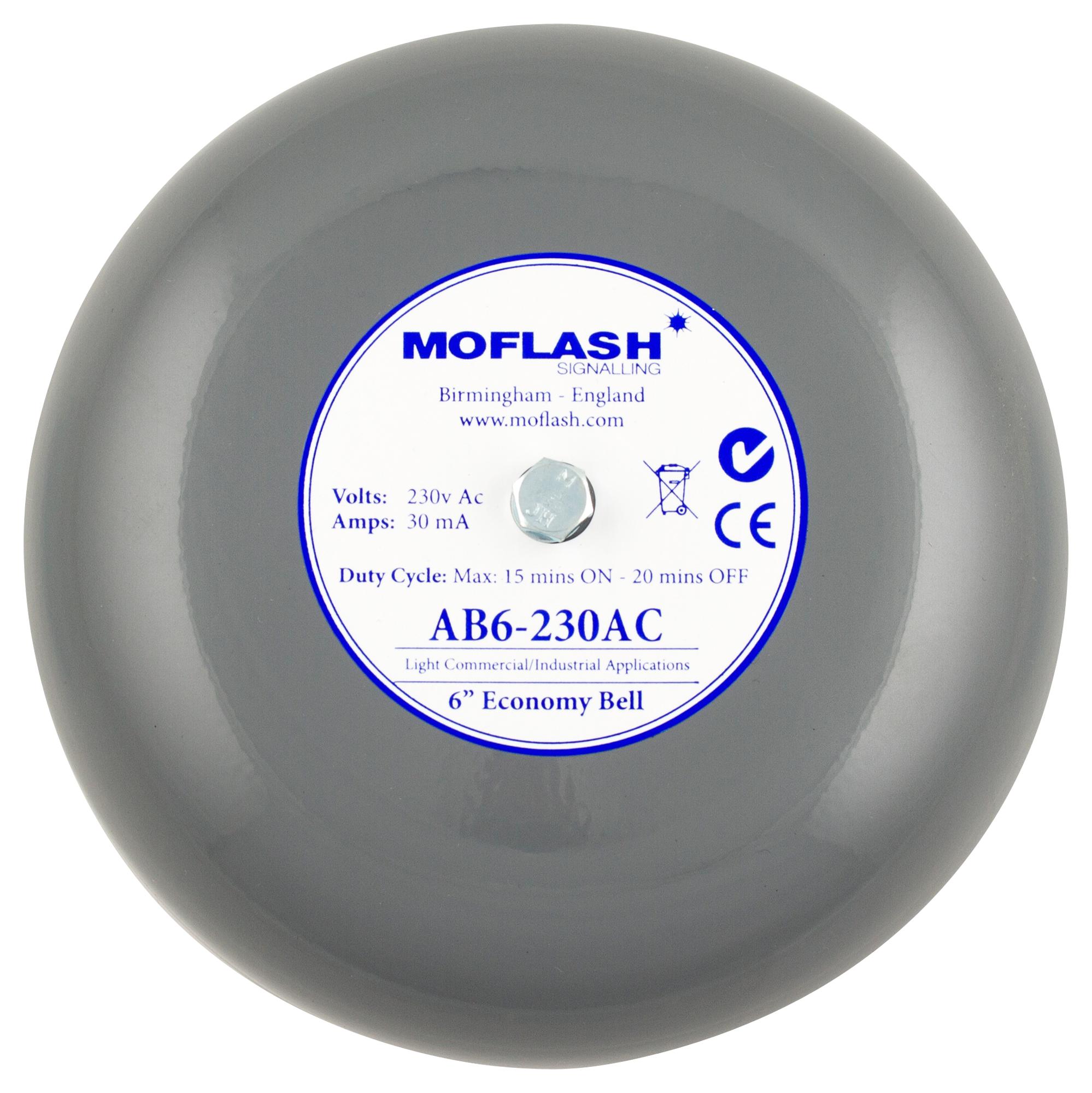 Moflash Signalling Ab6-24Dc Audio Signal Indicator, 100Db, 24Vdc