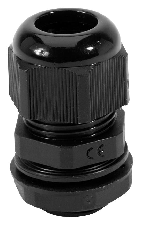 Hellermanntyton Ngm32-Bk Cable Gland, Nylon 6.6, 18Mm-25Mm, Blk