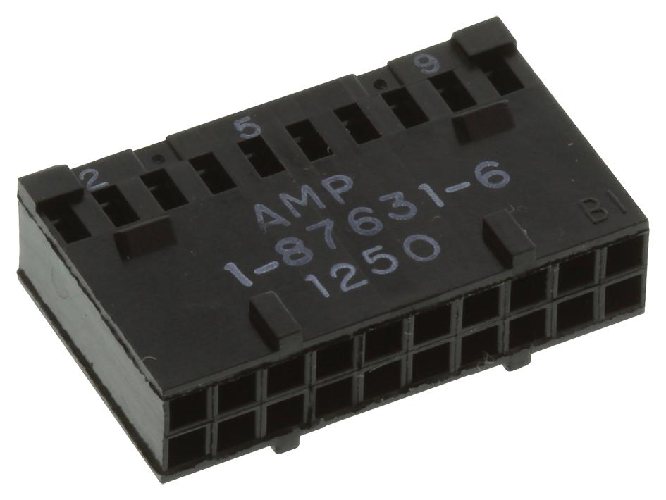 Amp - Te Connectivity 1-87631-6 Housing, Receptacle, 20Pos, 2.54Mm