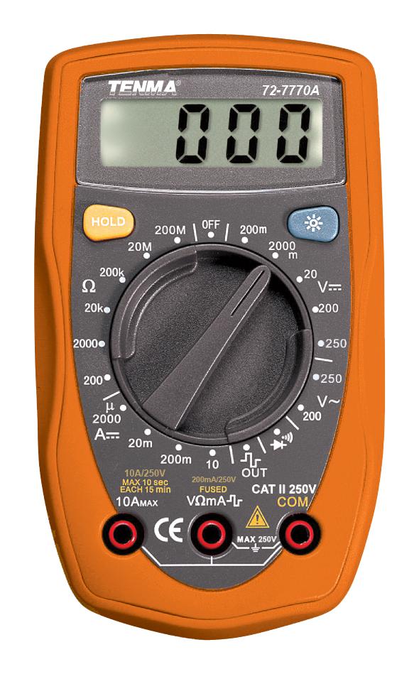 Keysight Technologies U1242C Digital Multimeter, Handheld, 4 Digit