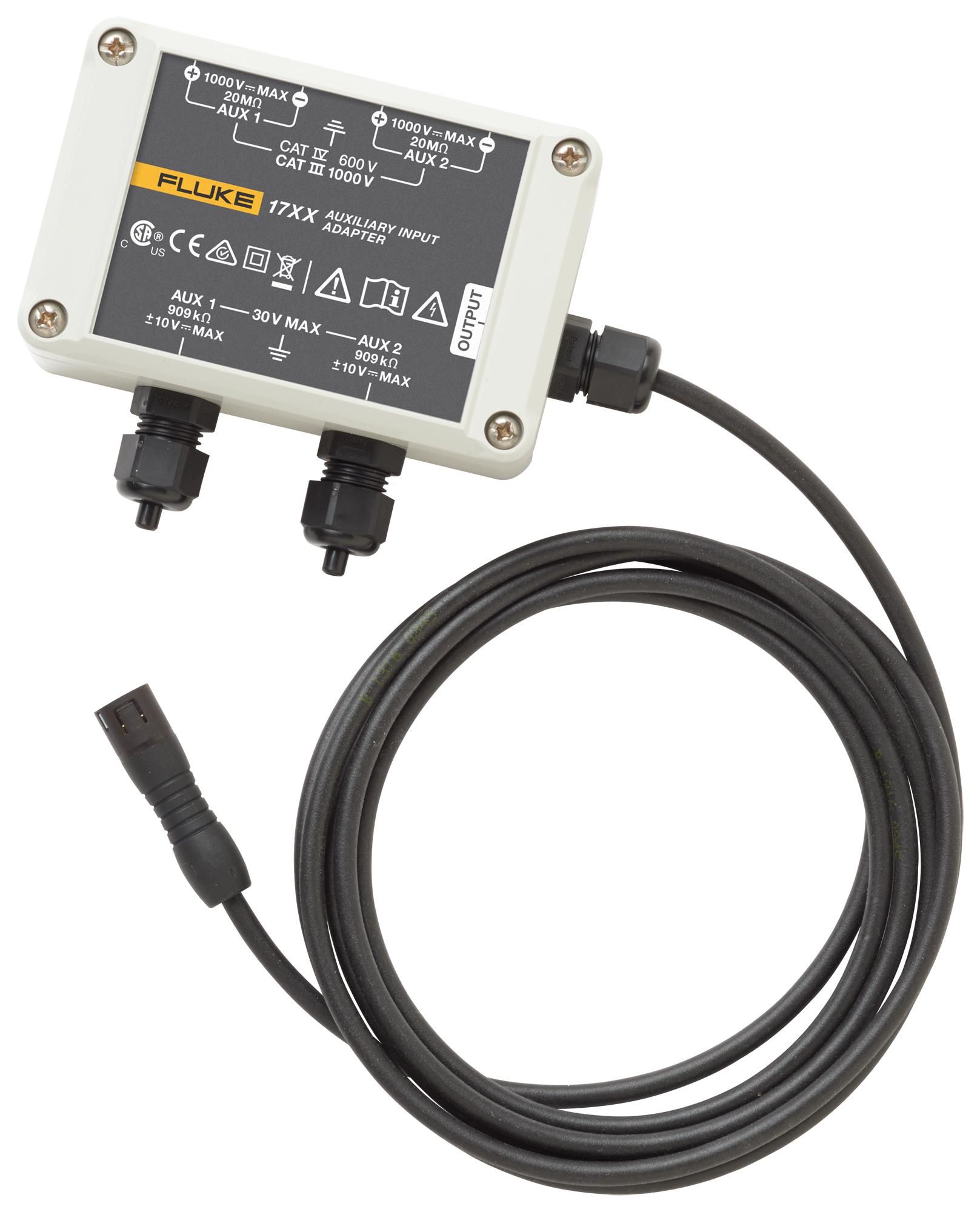 Fluke Fluke 173X Adpt Aux Input Adapter, Power Logger