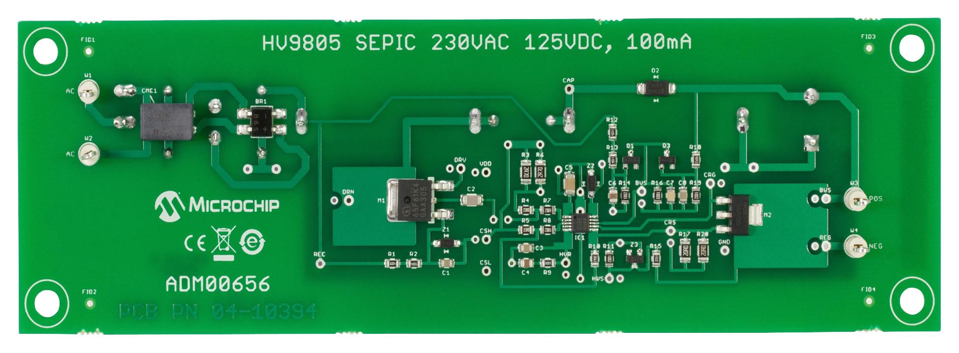 Microchip Adm00656 Eval Board, Hv9805 Off-Line Led Driver