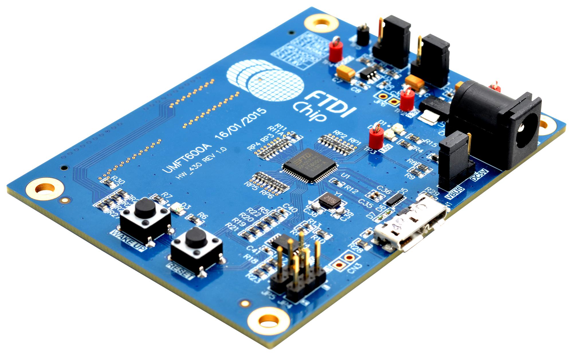 Ftdi Umft600A-B Eval Board, 16Bit Fifo To Usb 3.0 Bridge