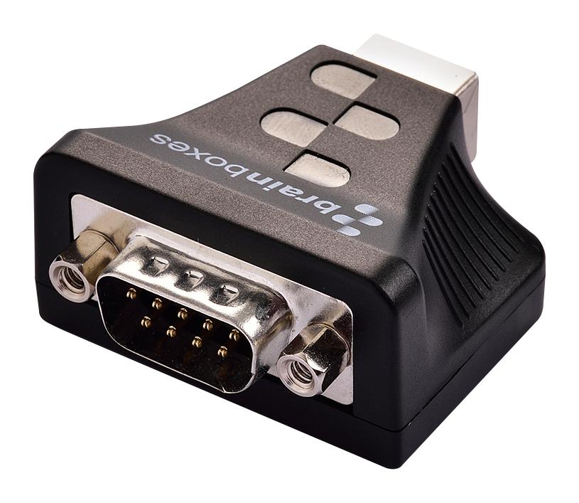 Brainboxes Us-159 Adapter, Usb To Rs232, 460Kbaud