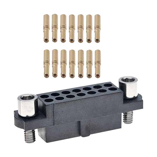 Harwin M80-4811005 Connector, Receptacle, 10Pos, 2Row, 2Mm