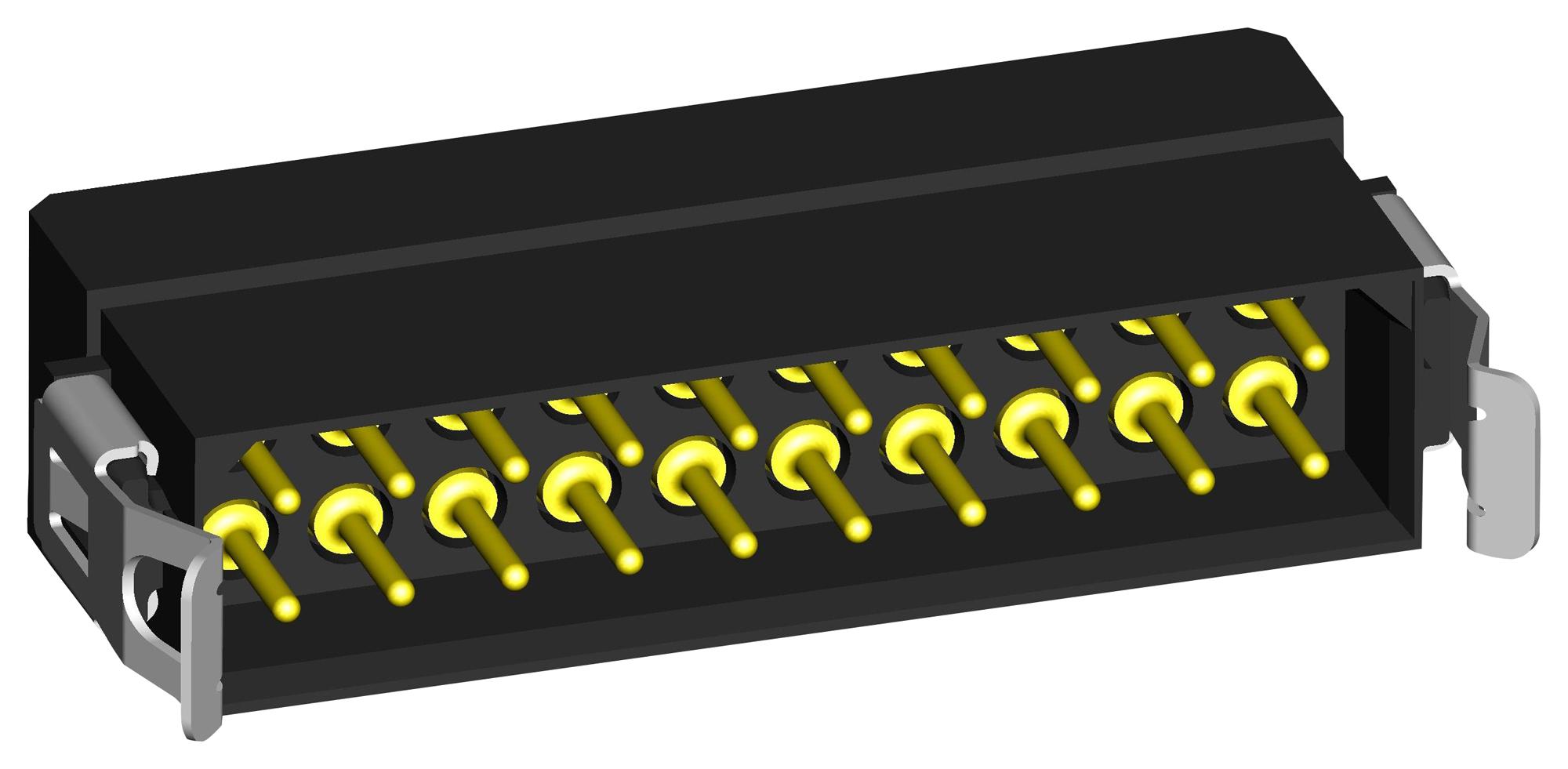 Harwin M80-8120805 Connector, Plug, 8Pos, 2Row, 2Mm