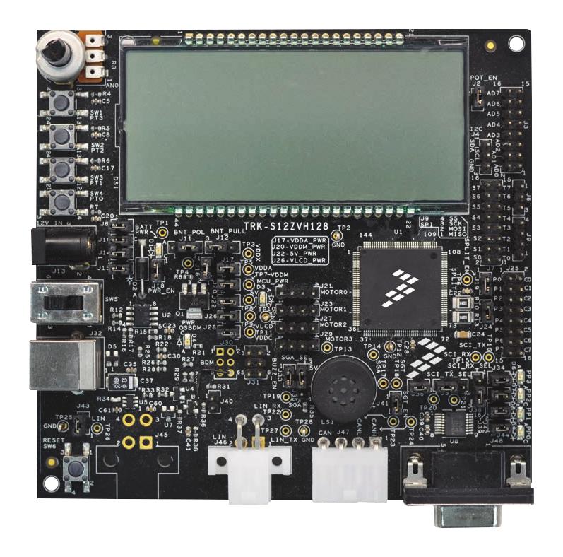 Nxp Trk-S12Zvh128 Development Board, S12 Magniv 16Bit Mcu