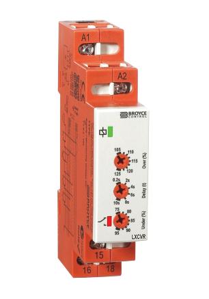 Broyce Control Lxcvr 230V Time Delay Relay, Spdt, 0.2-10S, 230Vac