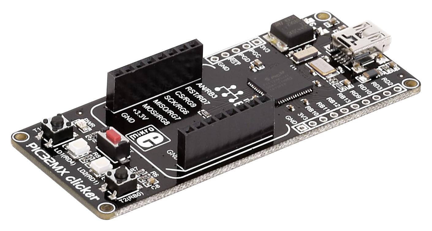 Mikroelektronika Mikroe-1683 Dev Board, Flash Mcu