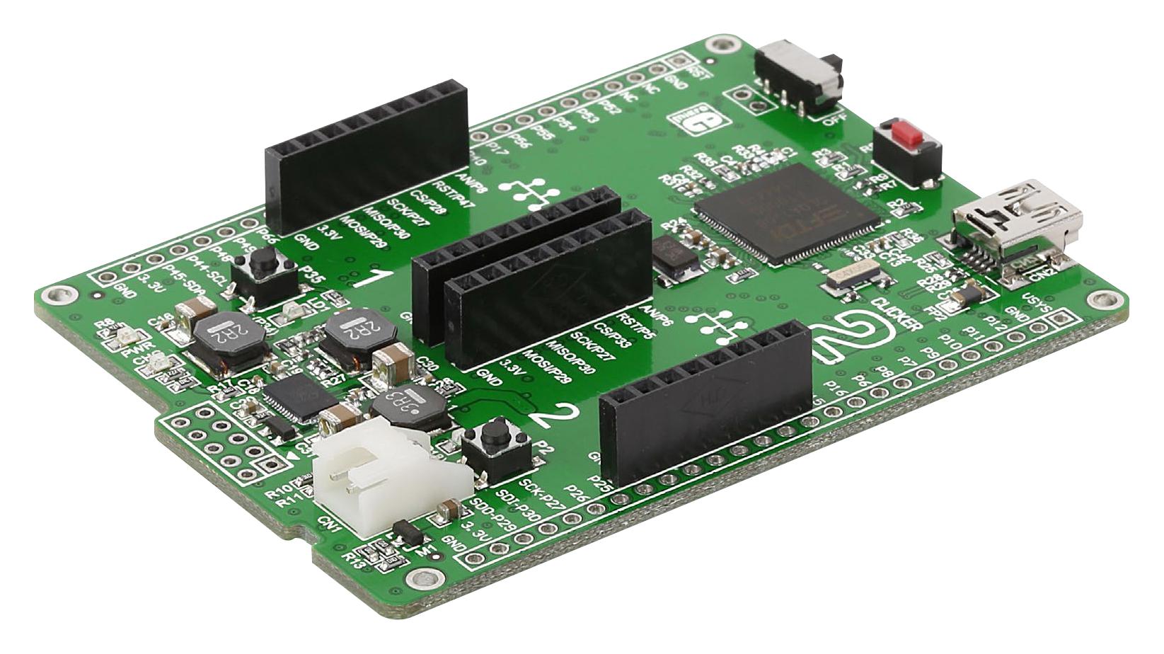 Mikroelektronika Mikroe-1724 Dev Board, Embedded Mcu