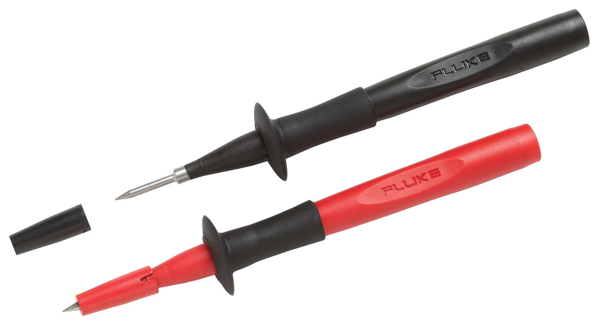 Fluke Fluke Tp220-1 Industrial Probe Set, Red/blk, 12Mm Tip