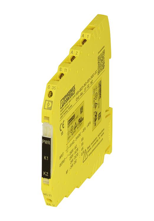 Phoenix Contact 2904953 Safety Relay, 250Vac, 6A, Din Rail