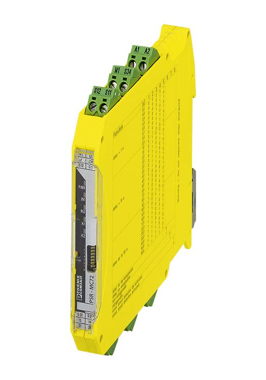 Phoenix Contact 2700499 Safety Relay, 250Vac, 6A, Din Rail