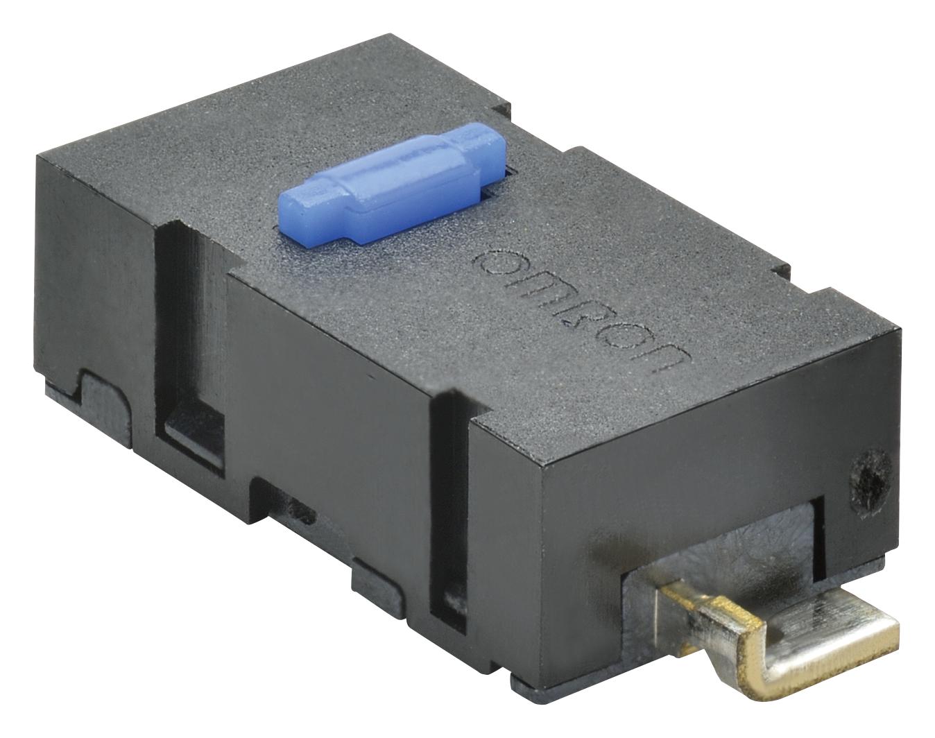 Omron Electronic Components D2Ls-21 Microswitch, Plunger, Spst, 0.001A, 6Vdc