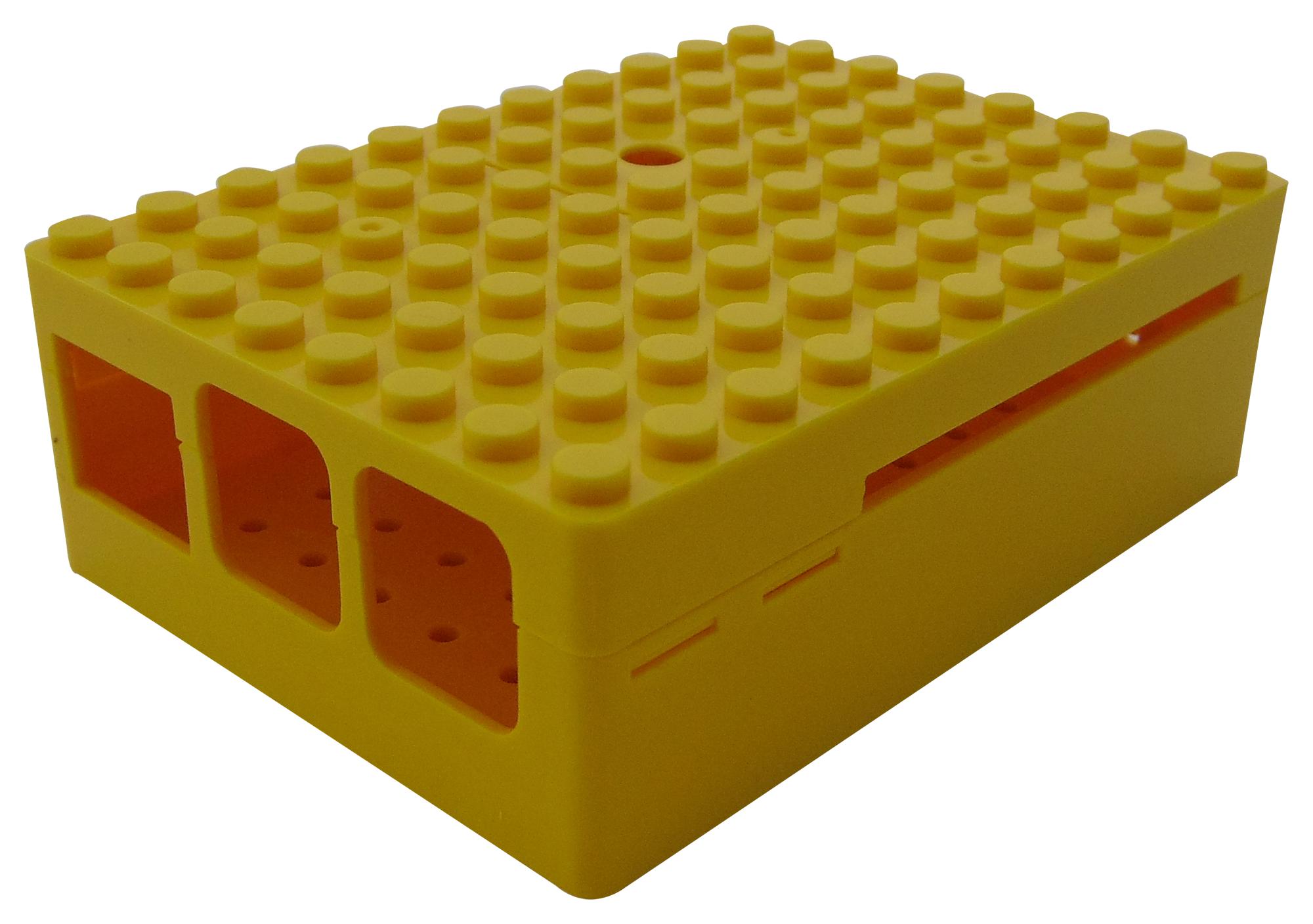 Multicomp Pro Cbpiblox-Yel. Piblox Raspberry Pi Enclosure - Yellow