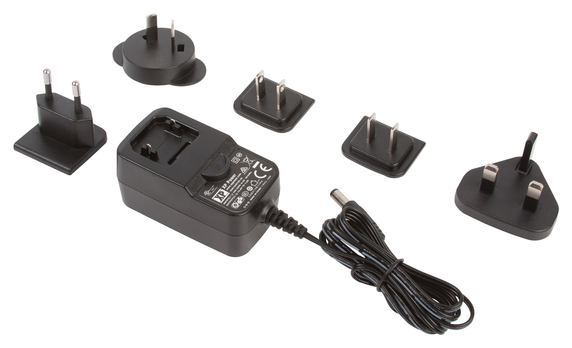 Xp Power Ver12Us050-Ja Adaptor, Ac-Dc, 5V, 2.1A