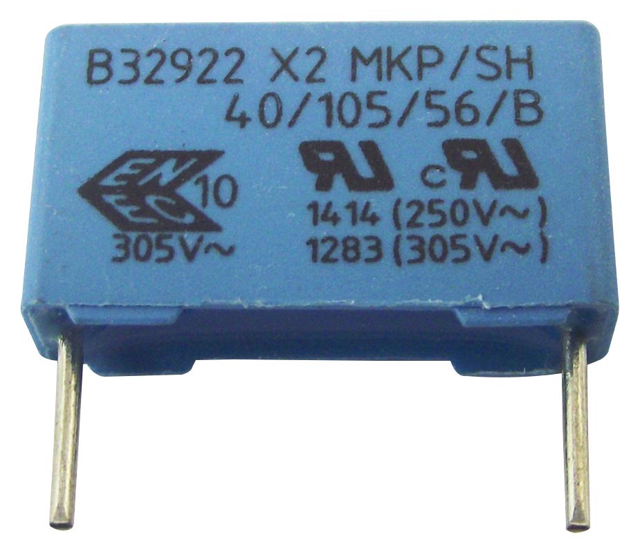 Epcos B32922C3684M189 Suppression Cap, 0.68Uf, Class X2, 305V