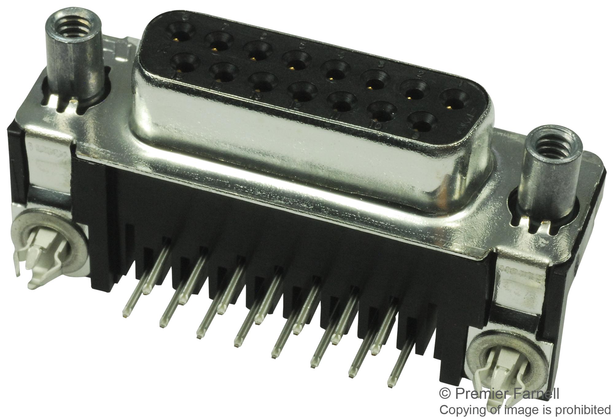 Amp - Te Connectivity 5747845-6 D-Sub Connector, Receptacle, 15Pos