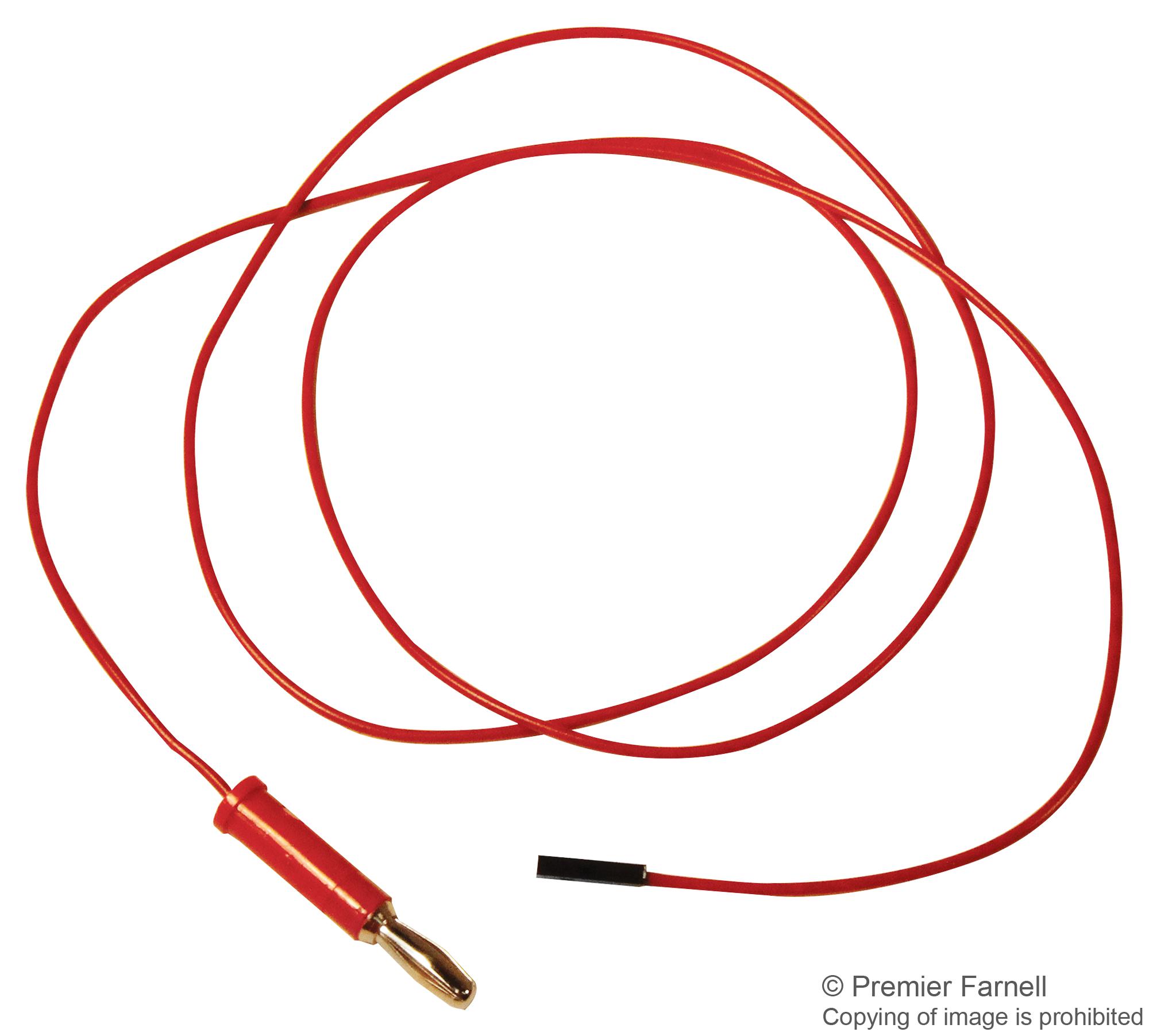 Pomona 4771-36-2 Test Lead, Red, 914Mm, 1Kv, 3A