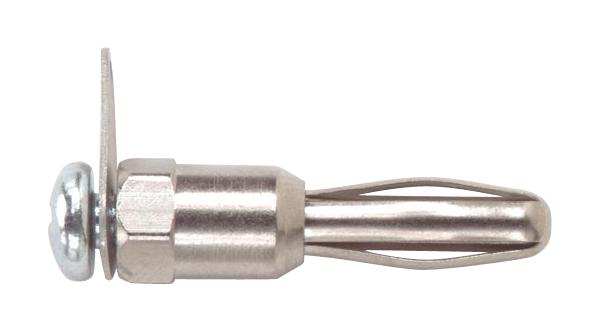 Pomona 3266 Banana Plug, 15A, Screw & Solder Lug