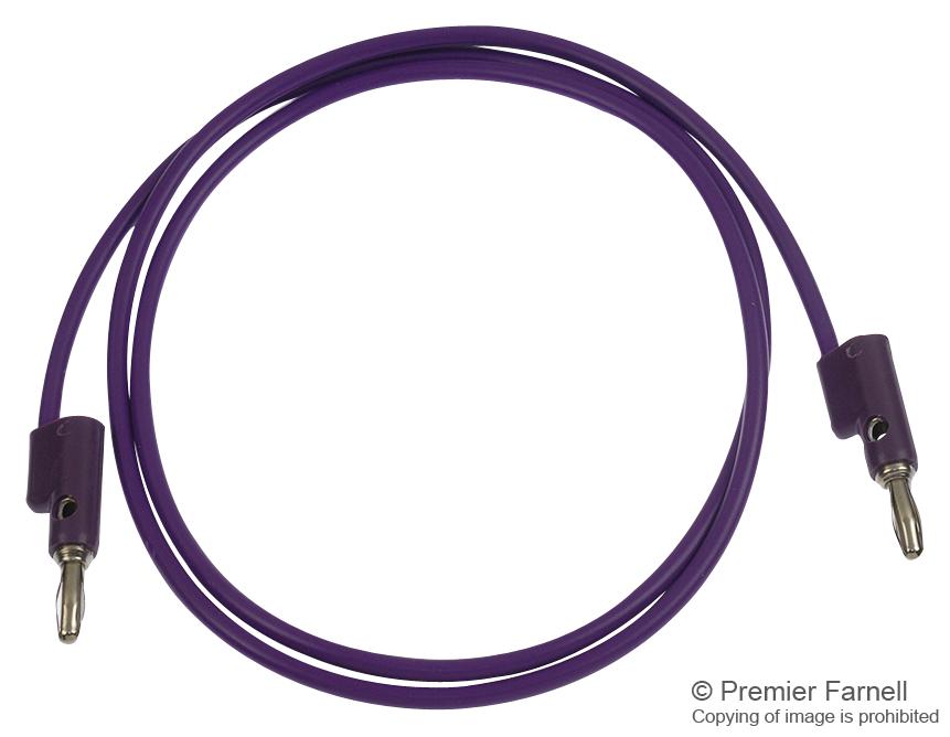 Pomona B-24-7 Test Lead, Violet, 610Mm, 60Vdc, 15A