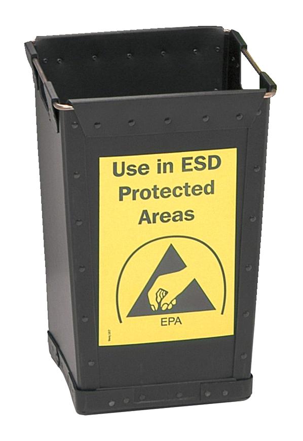 Desco Europe / Vermason 239210 Bin, Waste, Conductive