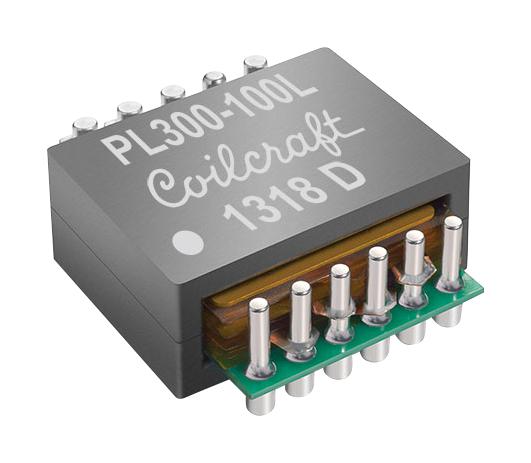 Coilcraft Pl300-101L Planar Transformer, 1:1, 300W, Smt