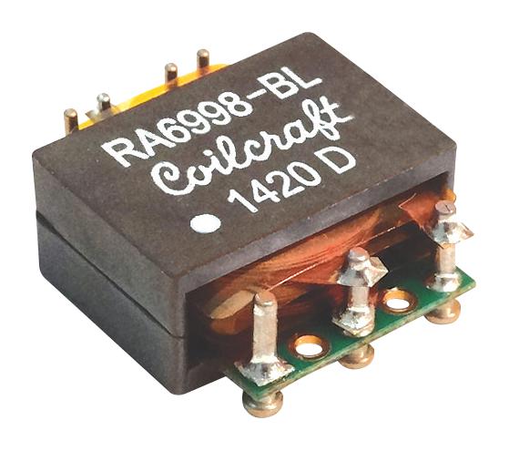 Coilcraft Ra6998-Bld Planar Transformer, 1:1.25, 3.3A, Smt