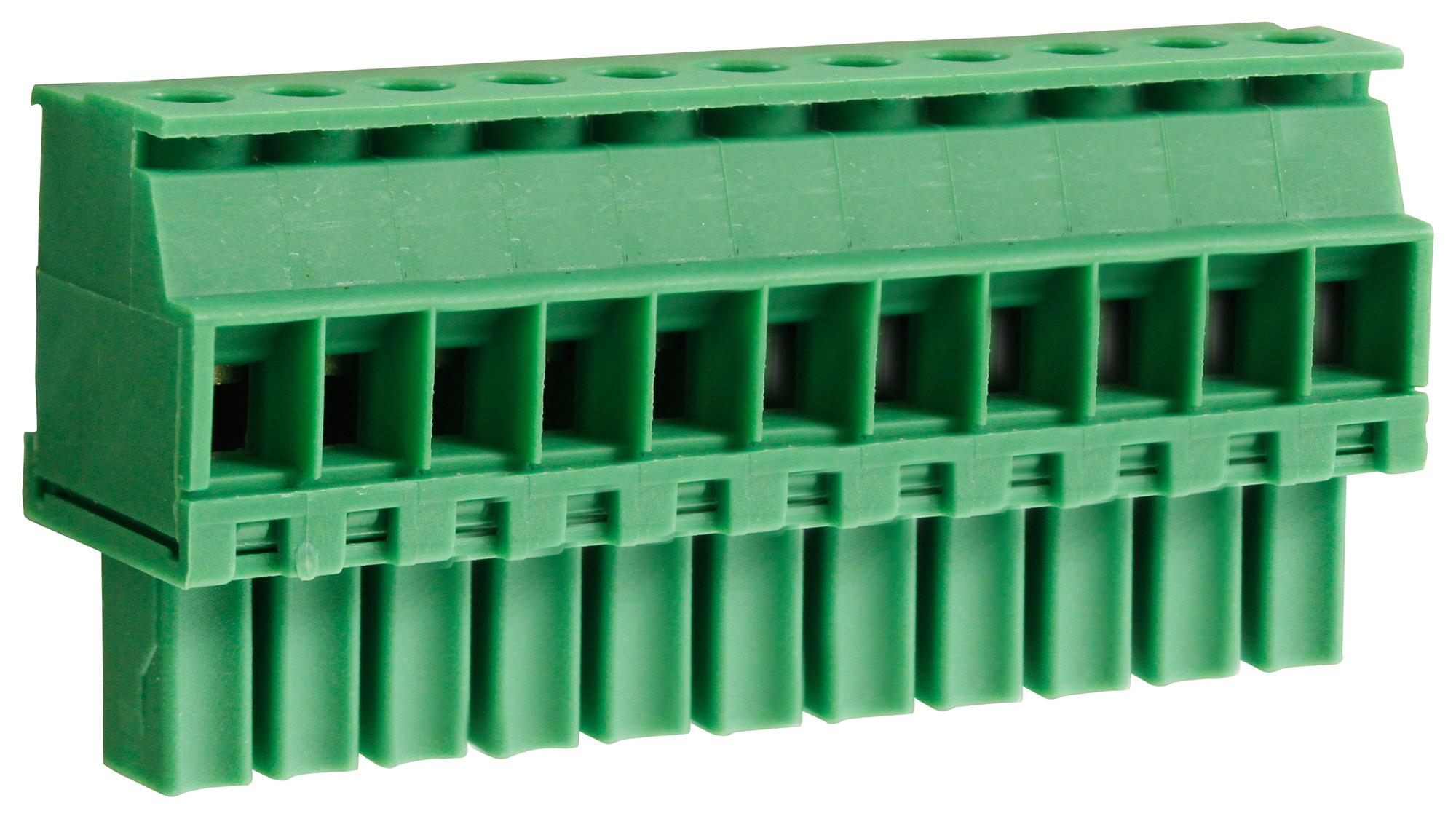 Camdenboss Ctbp92Vd/11R Terminal Block, Pluggable, 11Pos