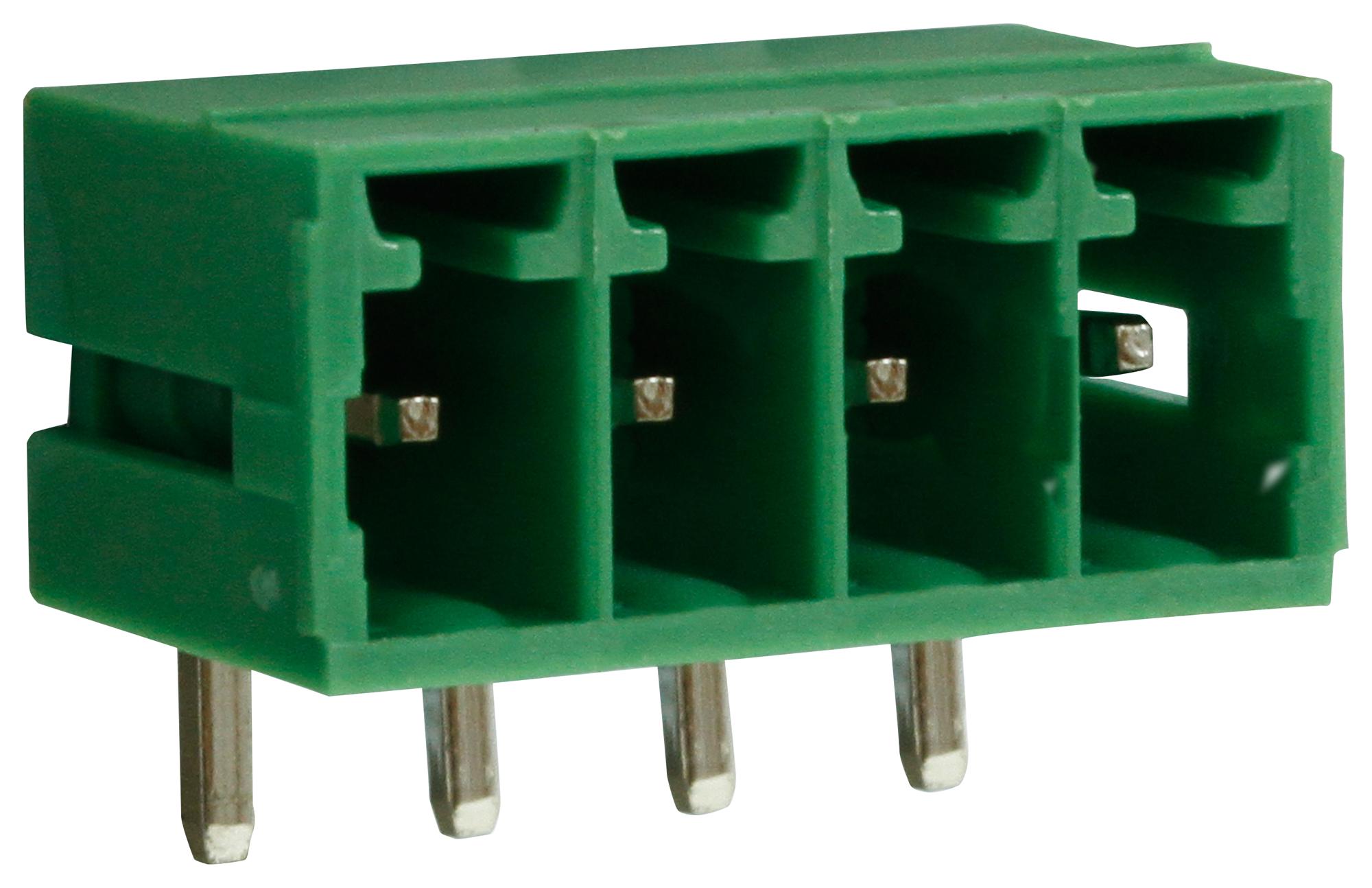 Camdenboss Ctbp93Hd/4 Terminal Block, Header, 4Pos, R/a, Th