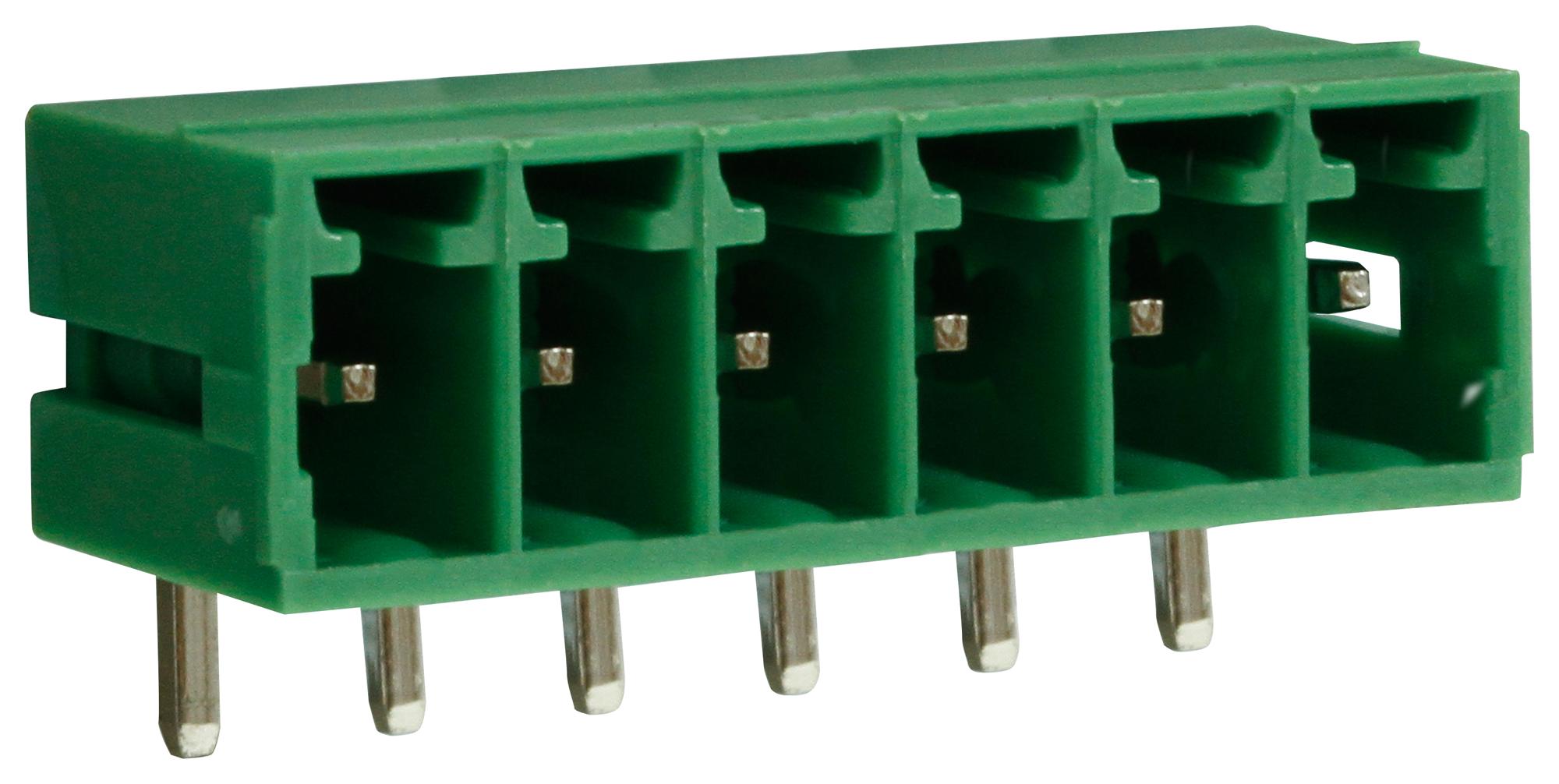 Camdenboss Ctbp93Hd/6 Terminal Block, Header, 6Pos, R/a, Th