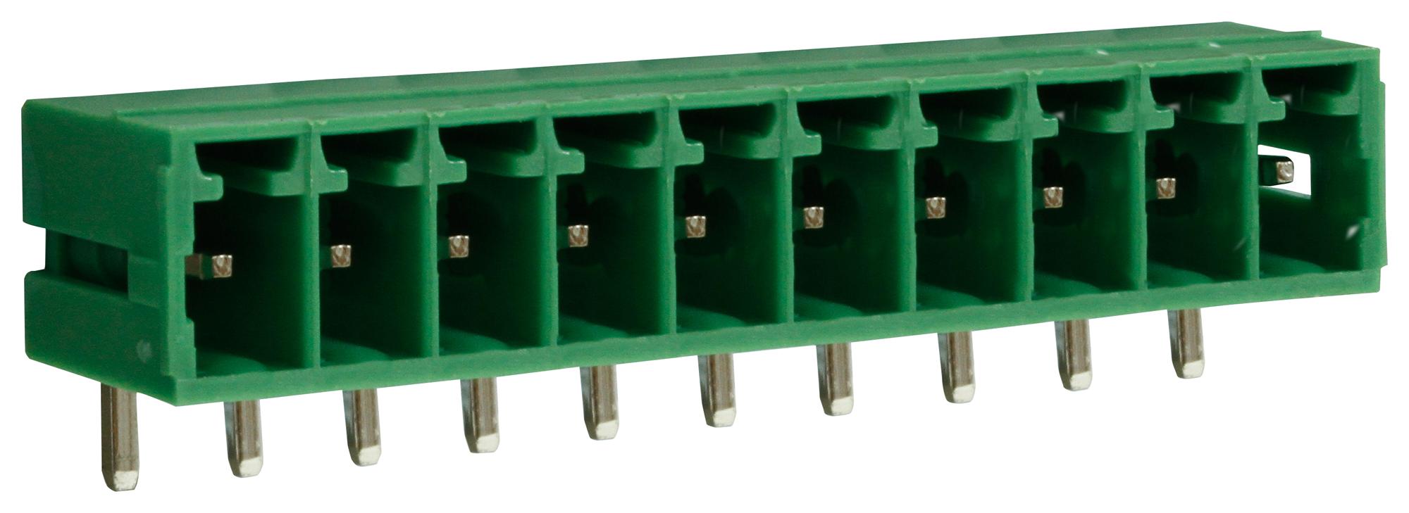 Camdenboss Ctbp93Hd/10 Terminal Block, Header, 10Pos, R/a, Th