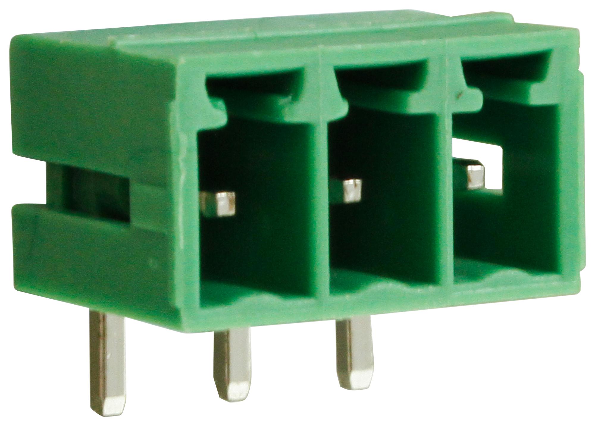 Camdenboss Ctbp93He/3 Terminal Block, Header, 3Pos, R/a, Th