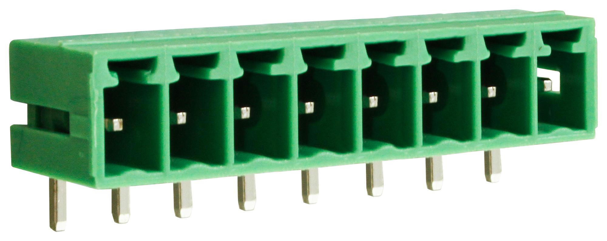 Camdenboss Ctbp93He/8 Terminal Block, Header, 8Pos, R/a, Th